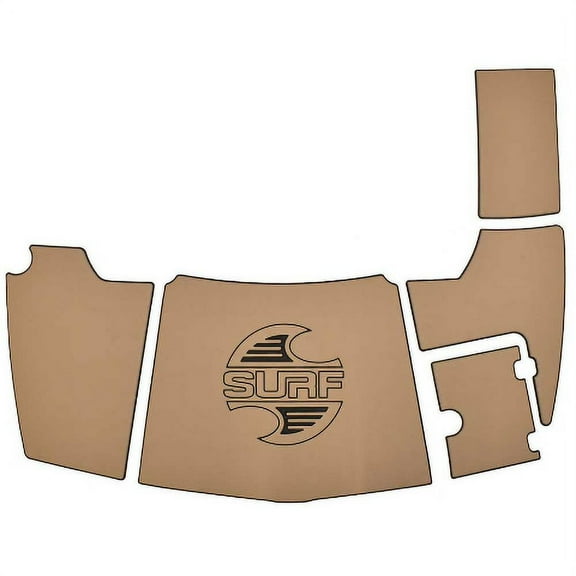 Chaparral Boat Non-Skid Mats 60.00285 | Swim Platform SeaDek (5PC)