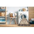 thumbnail image 2 of Ahgly Company Machine Washable Indoor Rectangle Traditional Dark Almond Brown Area Rugs, 2' x 3', 2 of 7