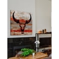 thumbnail image 5 of "Red Skull" Painting Print on Wrapped Canvas, 5 of 7