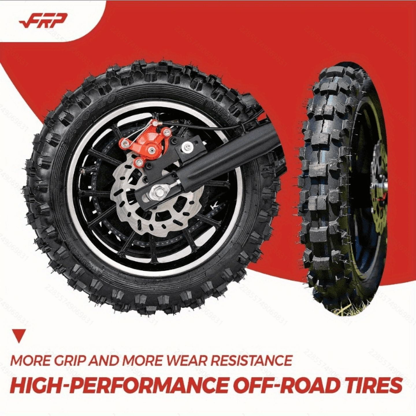 FRP FX40 40cc Dirt Bikes, 4-Stroke Gas Dirtbike for 13+, Mini Dirt Bike with Pull Start, Rear Disc Brake, EPA Certified, 20MPH Max Speed, Up to 132 LBS - Green