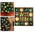 thumbnail image 6 of 36 Pieces Christmas Balls Xmas Hanging Tree Pendants Christmas Baubles Christmas Tree Ornaments for Birthday Xmas Indoor, 6 of 8