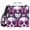 Cute Skull Head and Heart, variant on 3 Ring Zipper Binder with Shoulder Strap Waterproof Trapper Keeper 2 Inch D-Ring 500 Sheets Capacity Cute Cartoon Strawberry