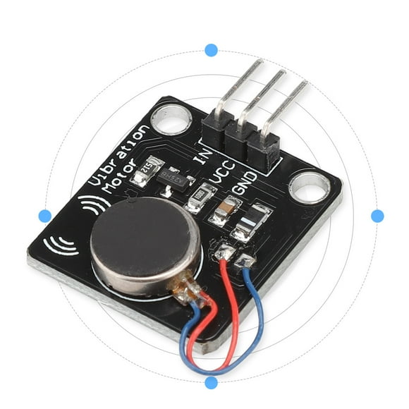 Módulo De Motor De CC De 1 Pieza, Módulo De Motor De Vibración Del Módulo Del Vibrador Del Teléfono Móvil, 5 V Fácil De Usar Para