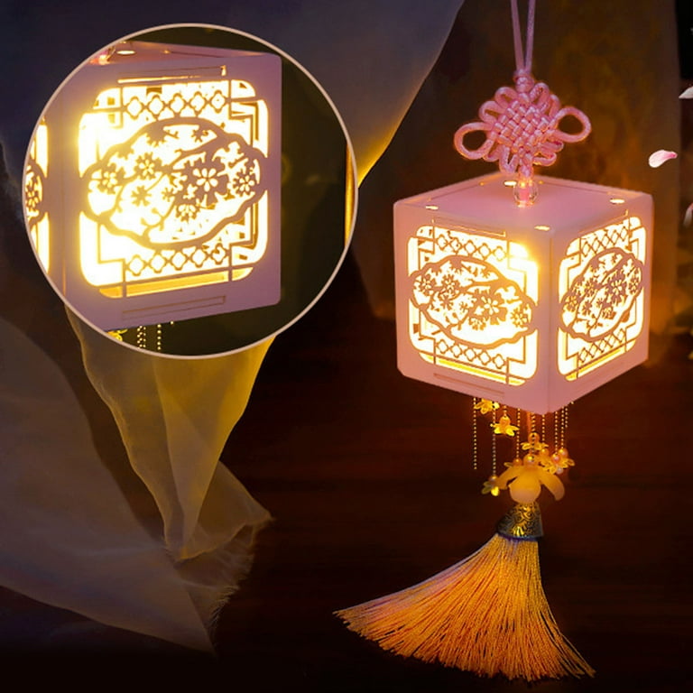 Wooden Table Lamp with Creative Laser Cut Design Shadow Lamp Shade Free  Shipping