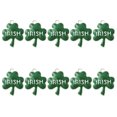 thumbnail image 1 of Shisuyan Pendant Green Silver 10Pcs 0.9In 0.7In 0.1In Diy Jewelry Making, 1 of 8