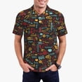 thumbnail image 1 of Balery BBQ Barbecue Grill Camisa Polo de Hombre con Estampado, de Manga Corta y Tejido Medio, Camisa Tipo Golf Polo-4X-Large, 1 of 6