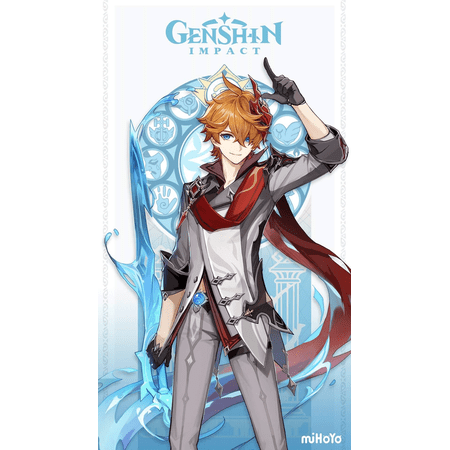 Tartaglia (Childe) Genshin Impact Starter pack with AR 5-15 (Adventure rank 5 - 15) Include one 5 star + some Random 4 Star