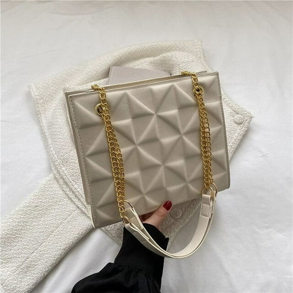 JUYGO Fashion Female Bag Chain High Capacity Crossbody Bags PU Luxury Designer Handbag Solid Color Versatile Womens Trend