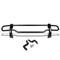 DNA Motoring RBG-007-BK For 2005 to 2012 Nissan Pathfinder R51 Stainless Steel Double Bar Rear Bumper Protector Guard (Black) 06 07 08 09 10 11