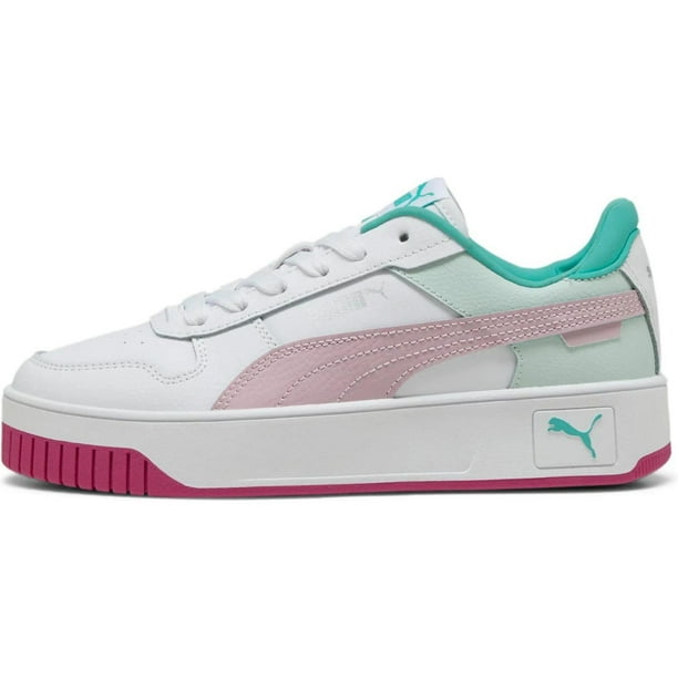 Tenis Puma Carina Street Jr Unisex Plataforma blanco 22.5