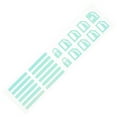 thumbnail image 1 of unbranded 1Jgo Adhesivos Decorativos Luminosos Multicolor Para Interruptores Y Manijas De Auto, 1 of 8