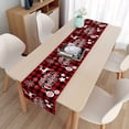 thumbnail image 6 of Nkmbld Farmhouse Table Cover Christmas Table Flag Decorative Cloth Tablecloth Home Holiday Gift Placemat Long Doilies Table Cloth, Multicolor, 6 of 6
