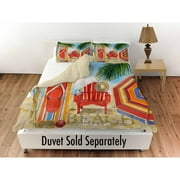 Thumbprintz Beach Medley Standard Sham, 30" x 22"