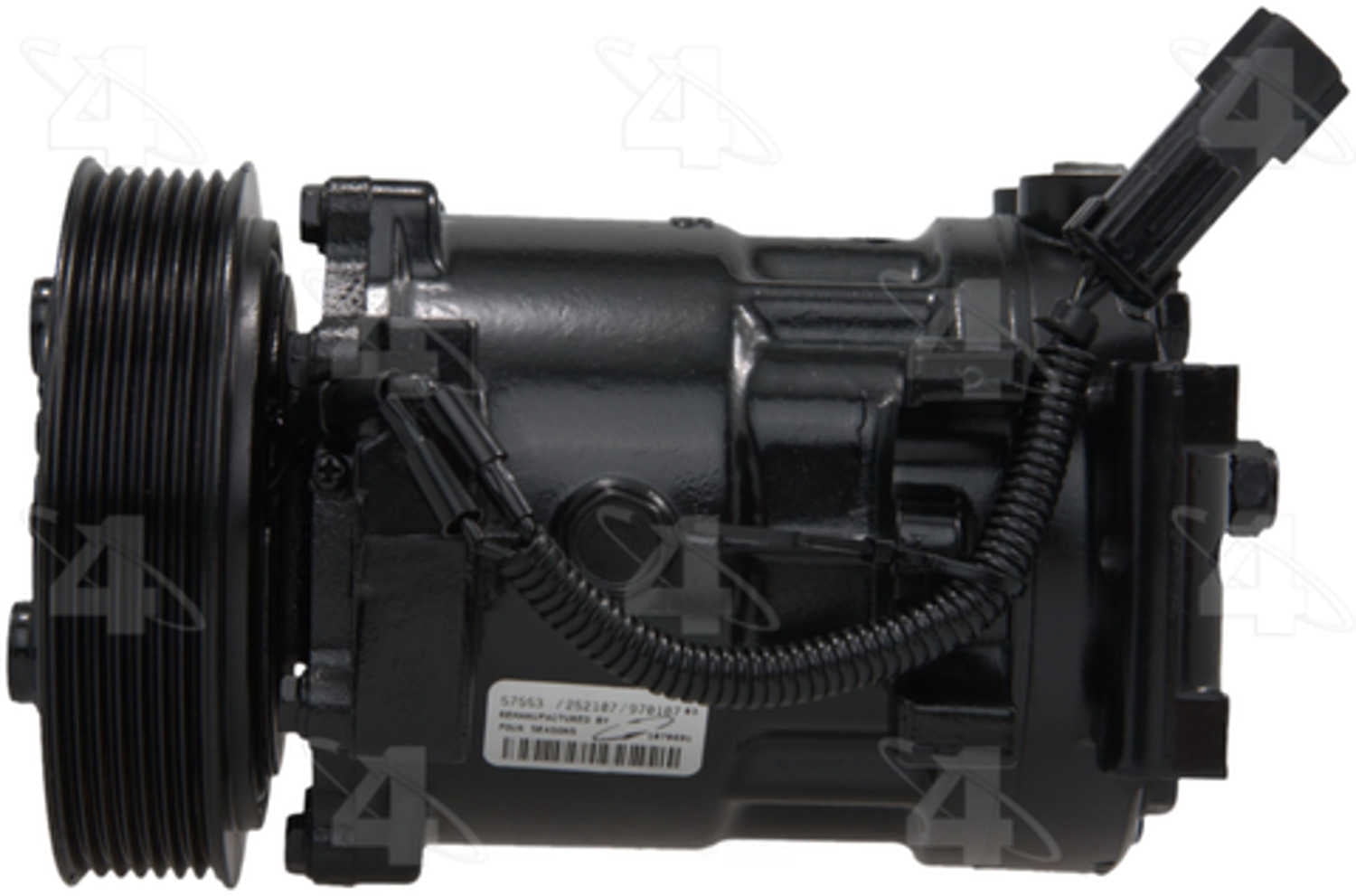 Four Seasons 57553 - Reman Compressor Fits select: 1994-2002 DODGE RAM 1500, 1994-2001 DODGE DAKOTA