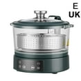thumbnail image 1 of 3L Intelligent Lifting Rice Cooker, Automatic Steaming, Food Grade 304 Stainless Steel, Touch Control, White & Green Options, 1 of 8