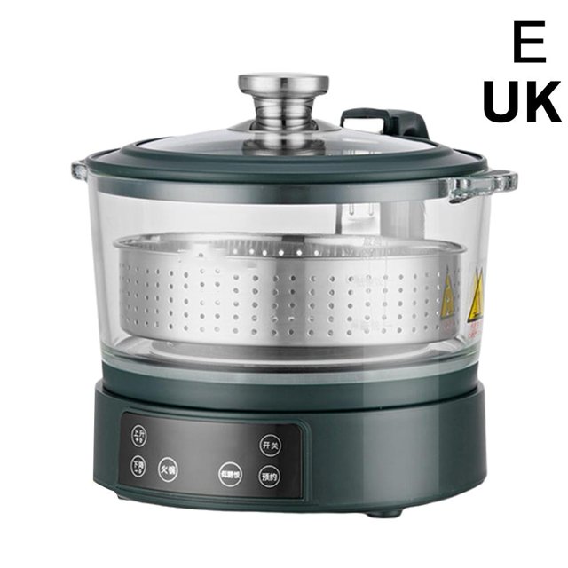 3L Intelligent Lifting Rice Cooker, Automatic Steaming, Food Grade 304 Stainless Steel, Touch Control, White & Green Options