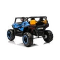 thumbnail image 3 of 24V 4WD 2-Seater Ride On UTV for Kids, Electric Car with Remote Control, Big Truck Ride On Toys w/ Bluetooth, Music, LED Lights, Dual Doors, Suspension, Powered Ride On Cars for Boys, Girls Ages 3-7, 3 of 8