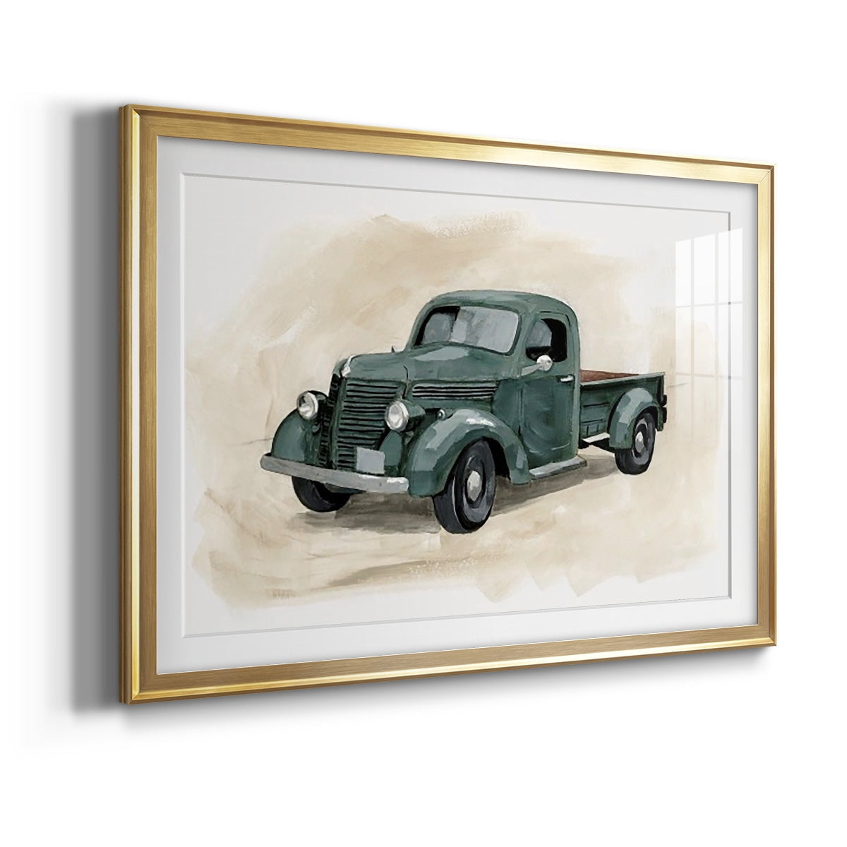 Pickup II Premium Framed Print - Ready to Hang