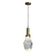 thumbnail image 1 of Lámpara colgante de techo de cristal, iluminación decorativa para bar, cafetería y granja. Luz blanca, 1 of 8