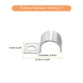 thumbnail image 2 of Uxcell 80 Pack Pipe Strap Fit for 5/16in(8mm) 304 Stainless Steel Strap, 2 of 6
