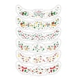 thumbnail image 1 of Football Party Celebration Face Stickers for Sports Events and Game Day Decorations 6PCS, 1 of 4