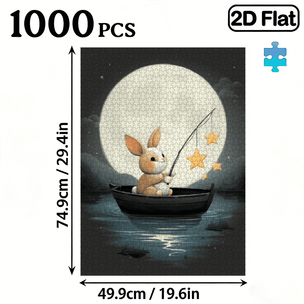 A Box of (1000pcs) Adult Puzzles, Character Landscape Theme, High Difficulty, Suitable for Adults, Family Entertainment, Home Decoration.29.4*19.6 in