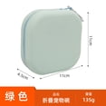 thumbnail image 3 of 2-in-1 Collapsible Dog Bowl for Travel, Portable Dog Water Bowl with Carabiner Clip, Foldable Silicone Food Dish for Pets Outdoor Hiking Camping Walks&nbsp;(Mint Green), 3 of 7