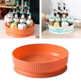 thumbnail image 3 of GUOOL 360 degree Rotating Spice Storage Tray Holder Organizer, Non-Slip Seasoning Orange, 3 of 8