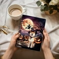 thumbnail image 3 of Spooky Halloween Night Witch Shiba Inu Glowing Pumpkins Spiral Bound Journal Shibas Dog Lovers Gifts Idea 5x7in Spiral Notebook - 12015, 3 of 5