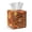 Highland Cow, variant on Taierverra Fall Tissue Box Holder Pumpkin Tissue Box Cover 5×5×5" Leather Portable Tissue Cube Box Organizer, Facial Cube Tissue Box Cover for Kitchen, Tabletop, Night Stands, Car