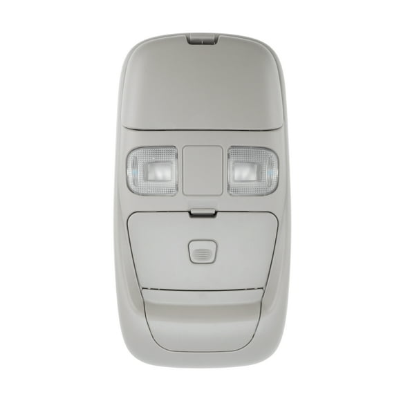 Conjunto de Luz de Consola Superior Unique Bargains con Bombillas Halógenas para Dodge para Ram 1500 2500 1998-2001 Lámpara de Lectura de Techo con Estuche para Gafas 55350657/SN96TL2AA/55350655 Beige