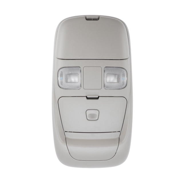 Conjunto de Luz de Consola Superior Unique Bargains con Bombillas Halógenas para Dodge para Ram 1500 2500 1998-2001 Lámpara de Lectura de Techo con Estuche para Gafas 55350657/SN96TL2AA/55350655 Beige