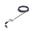 thumbnail image 1 of StarTech.com Universal Laptop Lock 6.6ft (2m), Security Cable For Notebook Compatible With Noble Wedge/Nano/K-Slot; Keyless Combination Locking Cable - Anti-Theft Cut-Resistant Steel Cable (UNIVC4D-LAPTOP-LOCK) - Security cable lock - black, silver - 6.6 ft, 1 of 9