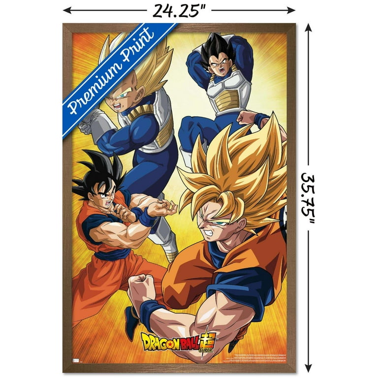 Dragon Ball Super - Orange Wall Poster, 22.375