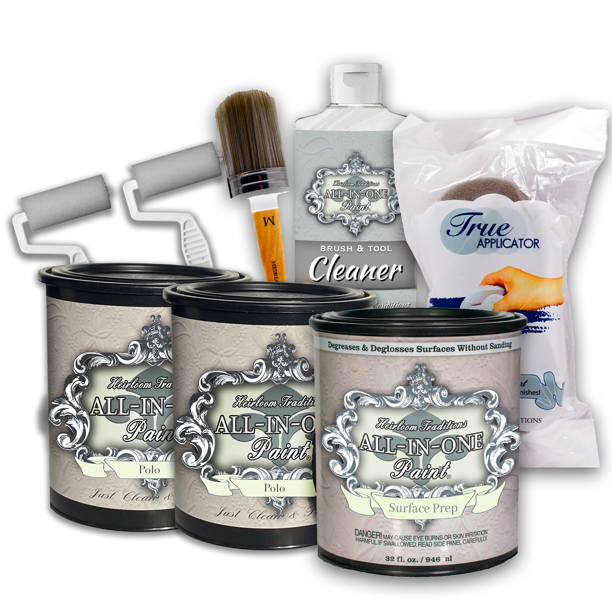 ALLINONE Paint by Heirloom Traditions, 2 Quart Paint Bundle