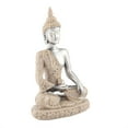 thumbnail image 2 of Uadme Estatua Tallada, Estatua De Buda Sentado Meditando, Estatuilla Tallada, Artesanía para Decoración del Hogar, Adorno De Mesa(Gris), 2 of 8