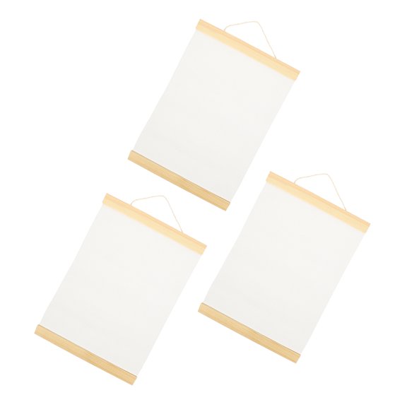 WEUVEB Mini Canvas for Painting Oil Painting Frames Multi Cloth 3Pcs