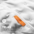 thumbnail image 3 of Dreamlab Colcha Ligera con 1 Funda de Almohada, Capitonado, Ultra Suave. Hipoalergénico. Edrecolcha para Cama. Edredón para Verano y Todas Las Estaciones. (Individual 175 x 240 cm, Trébol, Blanco), 3 of 8