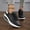 Black And White, variant on Women'S Hot Style Thick Sole Casual All-Match Wiggle Shoes Lightweight Comfortable Breathable Fashion Sports Shoes, Women Shoes, Sneakers