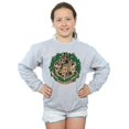 thumbnail image 2 of Harry Potter Girls Christmas Wreath Sweatshirt, 2 of 5
