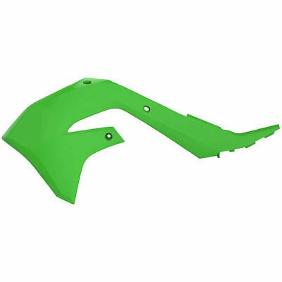 Polisport Radiator Scoops Kawasaki, Green 05