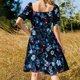 thumbnail image 5 of Vestido elegante de manga corta para mujer, ideal para bodas y carreras de caballos, para toda la temporada., 5 of 7
