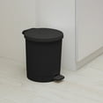 thumbnail image 2 of Mainstays Black Plastic Indoor Waste Can, 2 of 5