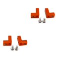 thumbnail image 2 of maskred Improve Handling And Performance With Servo Base For ECX 1/12 RC RGT 136100 Compatible With ECX 1/12 Rc RGT 136100 red 2Set, 2 of 6