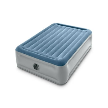 Intex 15" Essential Rest Dura-Beam Airbed Mattress with Internal Pump included - FULL
