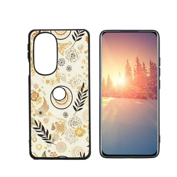 Abstract-boho-12 Phone Case, Degined for Motorola Edge Plus 2022 Case Men Women, Flexible Silicone Shockproof Case for Motorola Edge Plus 2022