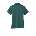 thumbnail image 6 of Port Authority Ladies Silk Touch Performance Polo-L (Teal Green), 6 of 6