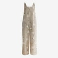 thumbnail image 5 of Fesfesfes Jumpsuit for Women Pants Overalls Rompers Daisy Printed Buttons Suspender Jumpsuit, 5 of 5