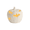 White#2 6", variant on Terracotta-Effect Bat Cutout Pumpkin, Halloween LED Light Up Resin Pumpkin Lantern with Bat Hollow Design, Rustic Decorative Pumpkin for Indoor Outdoor Tabletop Mantel Holiday Party Decor