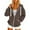 Coffee, variant on Color Block Zip Pocket Hoodies For Women Spring Fall Casual Hooded Sweatshirt Jacket Japanese Korean Style Outerwear Womens Zip Up Hoodies RD1 S